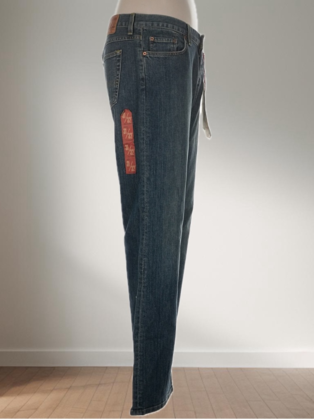 NWT Vintage Y2K Lucky Brand Easy Rider Boot Cut Jeans Made in USA Sz 31 - Picture 3 of 11